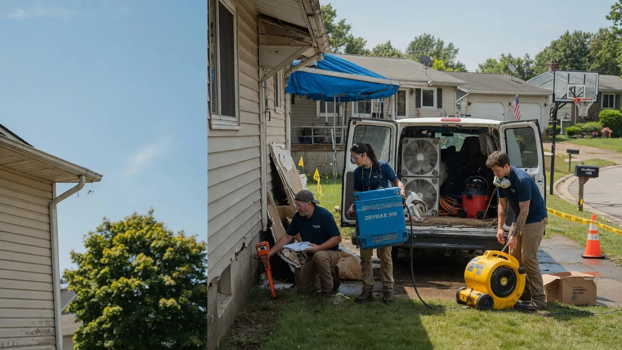 Ceiling Leak Cleanup in Park Ridge, IL near me